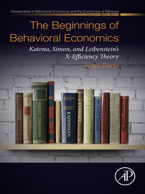 cover image of The Beginnings of Behavioral Economics